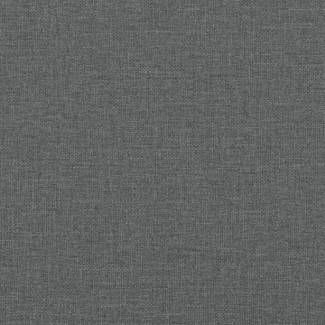 Canapea cu 3 locuri și taburet, gri închis, 180 cm, textil - Img 5