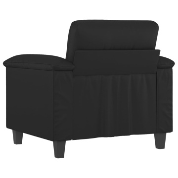 Canapea de o persoană, 60 cm, piele ecologică - Img 8