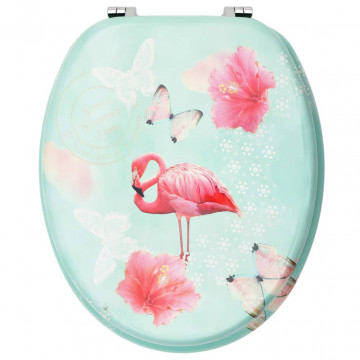 Capac WC, MDF, model flamingo - Img 7