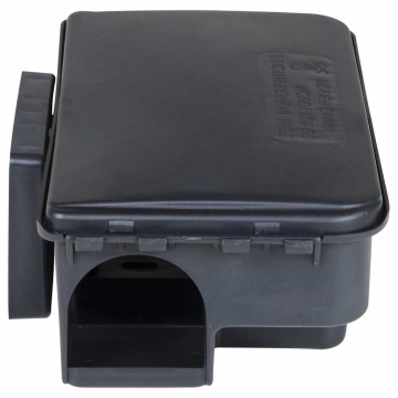 Capcane pentru șoareci 4 buc Negru 22x12,5x7,5 cm - Img 5