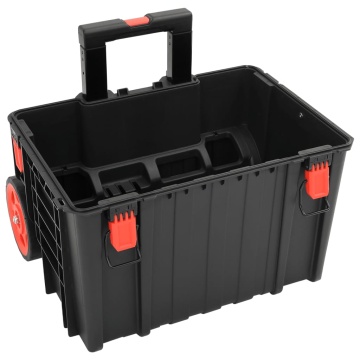 Carcasă de transport portabilă, negru, 56,5x45,5x48 cm, PP - Img 4
