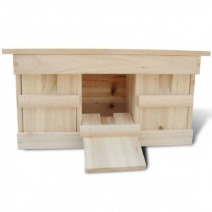Case de vrăbii, 2 buc., 44 x 15,5 x 21,5 cm, lemn - Img 3