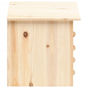 Căsuță de lilieci, 30x20x38 cm, lemn masiv de brad - Img 3