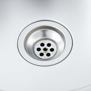 Chiuvetă de bucătărie lucrată manual, oțel inoxidabil - Img 6