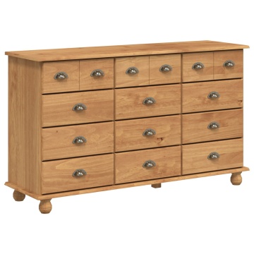 Comodă ASKIM 79x40x133.5 cm Lemn de Pin Tare - Img 2