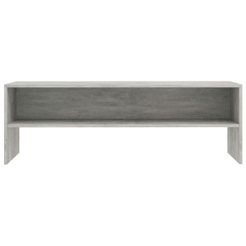 Comodă TV, gri beton, 120 x 40 x 40 cm, PAL - Img 4