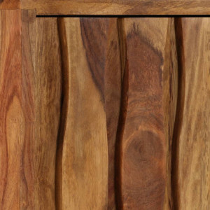 Comodă TV, lemn masiv de sheesham, 118 x 30 x 40 cm - Img 2