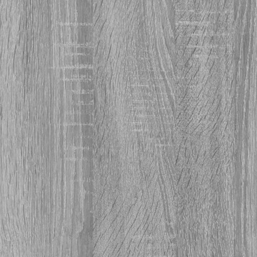Comodă TV, sonoma gri, 100x24x32 cm, lemn prelucrat - Img 6