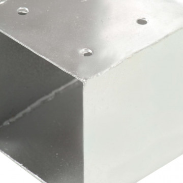 Conectori de grindă, formă T, 4 buc, 71x71 mm, metal galvanizat - Img 5