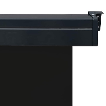 Copertină laterală de balcon, negru, 125 x 250 cm - Img 6