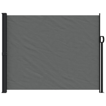 Copertină laterală retractabilă, antracit, 160x500 cm - Img 3