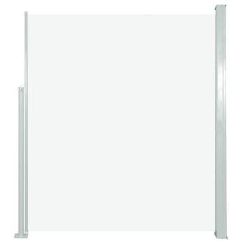 Copertină laterală retractabilă, crem, 160x500 cm - Img 2