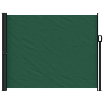 Copertina laterală retractabilă, verde închis, 160x300 cm - Img 3