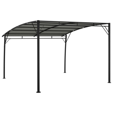 Copertină pavilion de grădină, crem, 3x3x2,55 m - Img 4