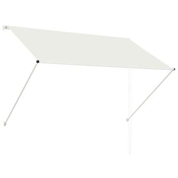 Copertină retractabilă, crem, 200 x 150 cm - Img 1