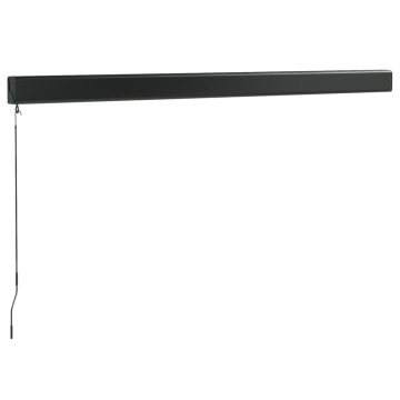 Copertină retractabilă portocaliu/maro 3x2,5 m, textil/aluminiu - Img 5