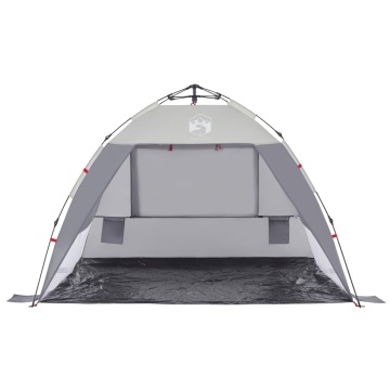 Cort camping 2 persoane gri impermeabil setare rapidă - Img 8