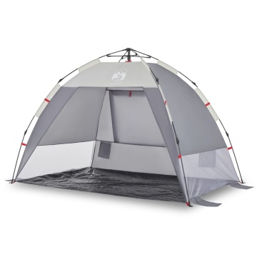 Cort camping 2 persoane gri impermeabil setare rapidă - Img 2