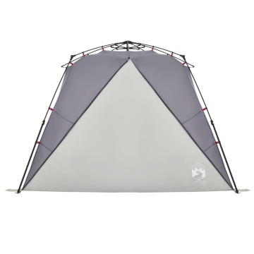 Cort camping 4 persoane gri impermeabil setare rapidă - Img 6