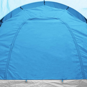 Cort camping, 6 persoane, albastru și bleu - Img 3