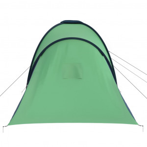 Cort camping, 6 persoane, albastru și verde - Img 6