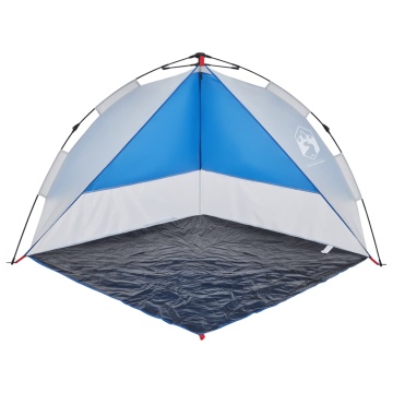 Cort camping, albastru azuriu, impermeabil, setare rapidă - Img 3