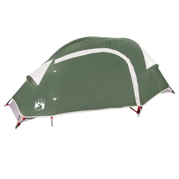 Cort de camping cupolă pentru 1 persoană, verde, impermeabil - Img 8