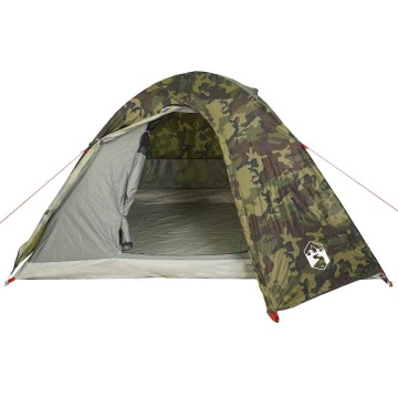 Cort de camping cupolă pentru 4 persoane, camuflaj, impermeabil - Img 5
