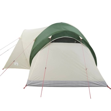 Cort de camping cupolă pentru 6 persoane, verde, impermeabil - Img 7
