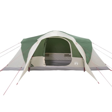 Cort de camping cupolă pentru 6 persoane, verde, impermeabil - Img 5