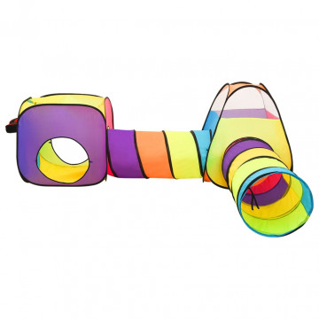 Cort de joacă pentru copii, multicolor, 190x264x90 cm - Img 8