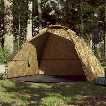 Cort de pescuit pentru 4 persoane, camuflaj, setare rapidă - Img 1