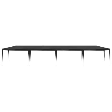Cort de petrecere, antracit, 3 x 12 m, PE - Img 3