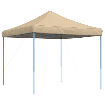 Cort de petrecere pliabil Pop-Up, 292x292x315 cm, bej - Img 2