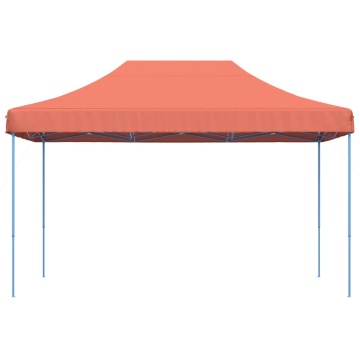 Cort de petrecere pliabil Pop-Up, 440x292x315 cm, teracotă - Img 3
