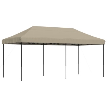 Cort de petrecere pliabil Pop-Up, taupe, 580x292x315 cm - Img 2