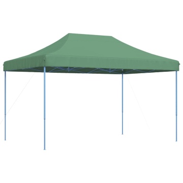 Cort de petrecere pliabil Pop-Up, verde, 440x292x315 cm - Img 8