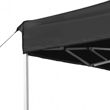 Cort de petrecere pliabil profesional antracit 4,5x3 m aluminiu - Img 8