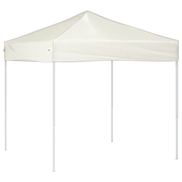 Cort pliabil pentru petrecere, crem, 2x2 m - Img 2