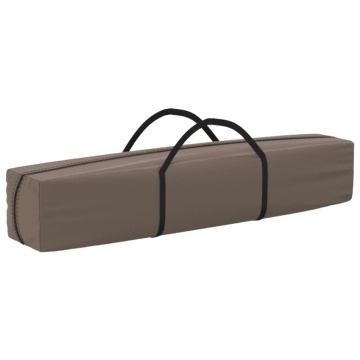 Cort pliabil pentru petrecere, gri taupe, 2x2 m - Img 6