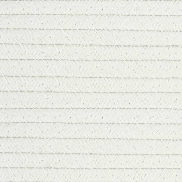 Coș de rufe, gri și alb, Ø60x36 cm, bumbac - Img 7