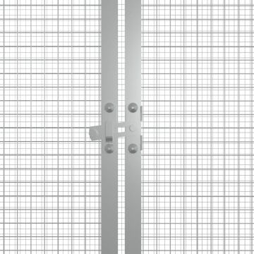 Coteț pentru păsări, antracit, 200x91x100 cm, oțel galvanizat - Img 6