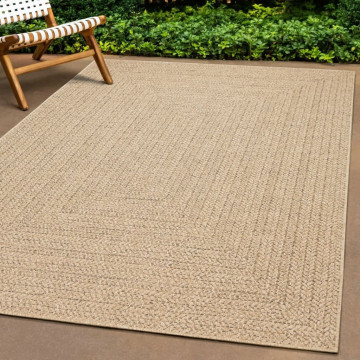 Covor 200x290 cm aspect iută pentru interior și exterior - Img 1
