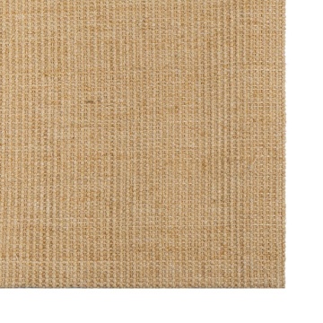 Covor din sisal, natural, 80x300 cm - Img 3