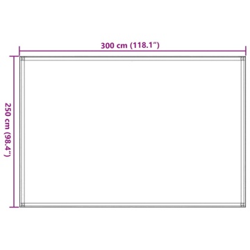Covor pentru cort, gri taupe, 250x300 cm - Img 7