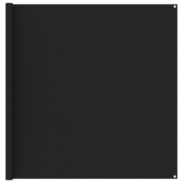 Covor pentru cort, negru, 250x200 cm - Img 1