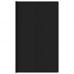 Covor pentru cort, negru, 400x500 cm - Img 1