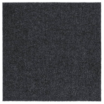 Covor traversă de captare a murdăriei, antracit, 100x100 cm - Img 1