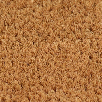 Covoraș de ușă natural, 60x90 cm, fibre de cocos - Img 4