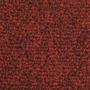 Covorașe scări autoadezive, 5 buc., roșu, 65x21x4 cm, punch - Img 6